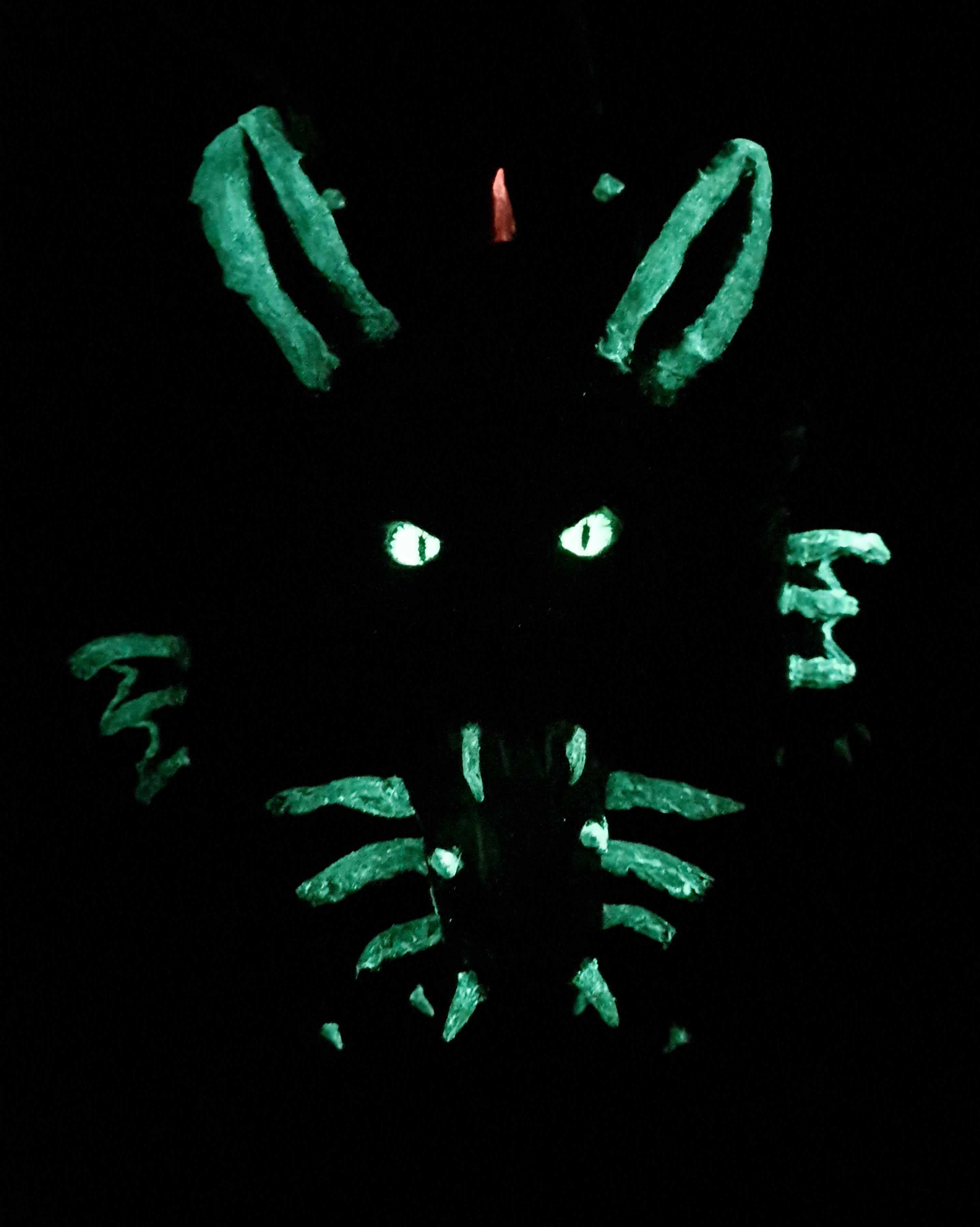 Glow in the dark photo Chupacabra-Gargoyle hybrid